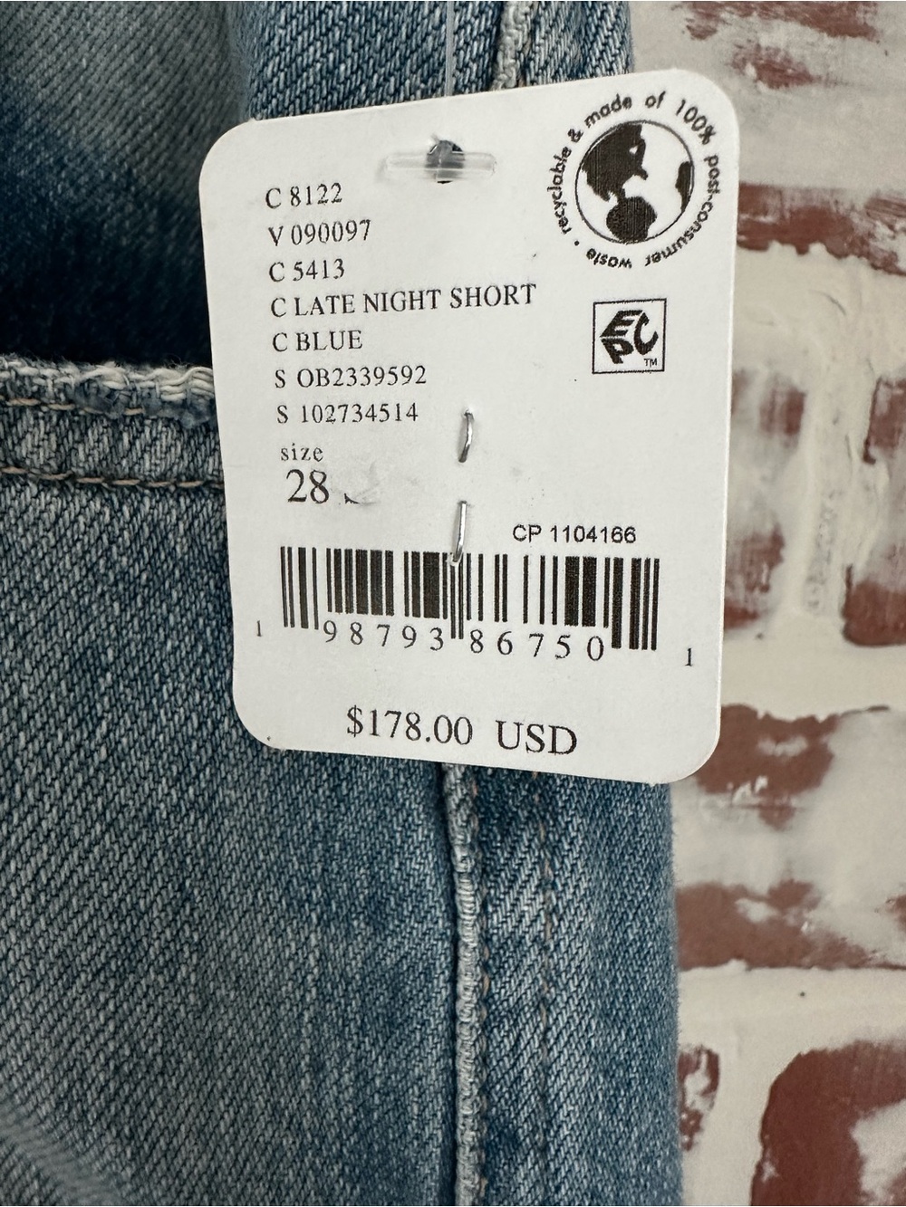 Free People Don’t Wait Ip Baggy Light Blue Wide-Leg Women’s Jeans - Picture 4 of 10